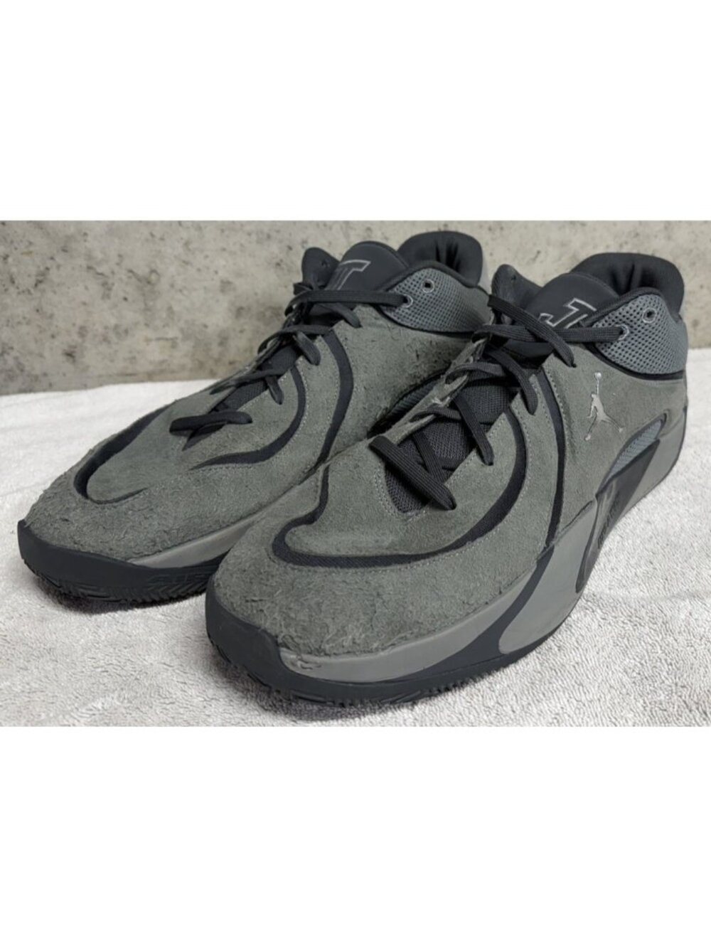 Nike Air Jordan Tatum 4 Smoke Grey Anthracite Mens Size 18 Basketball HQ4614-002